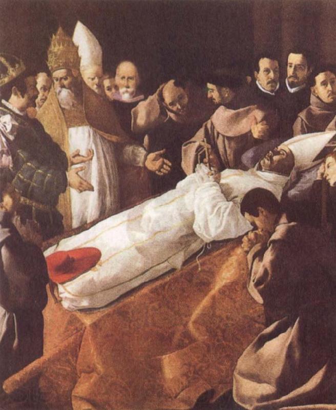 Francisco de Zurbaran The Lying-in-State of St Bonaventure